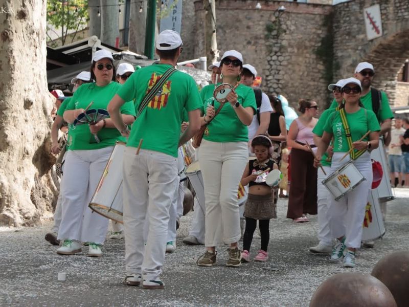 <div>Les verts en cavalcada&nbsp;</div>